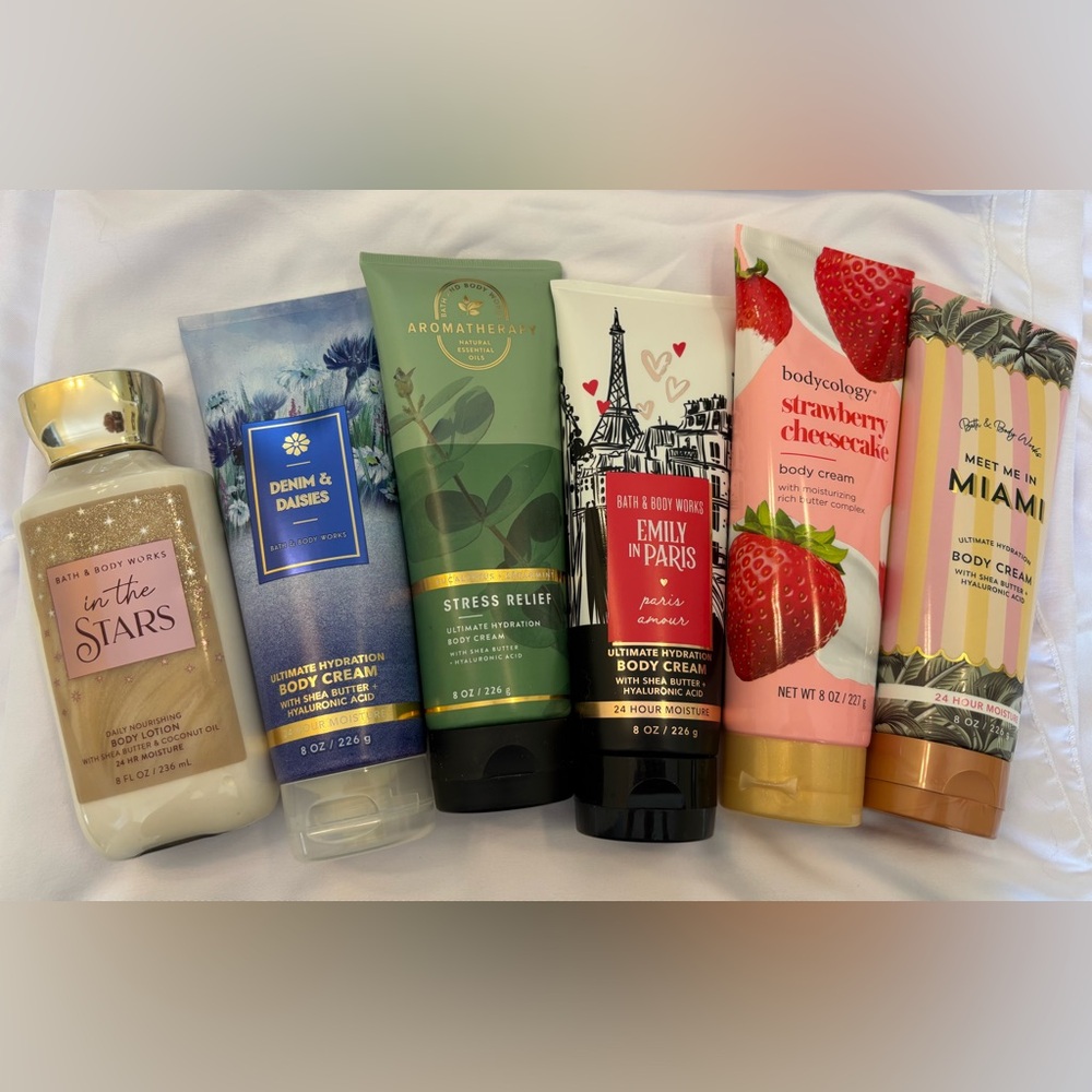 Bath & Body Works Body Cream Bundle